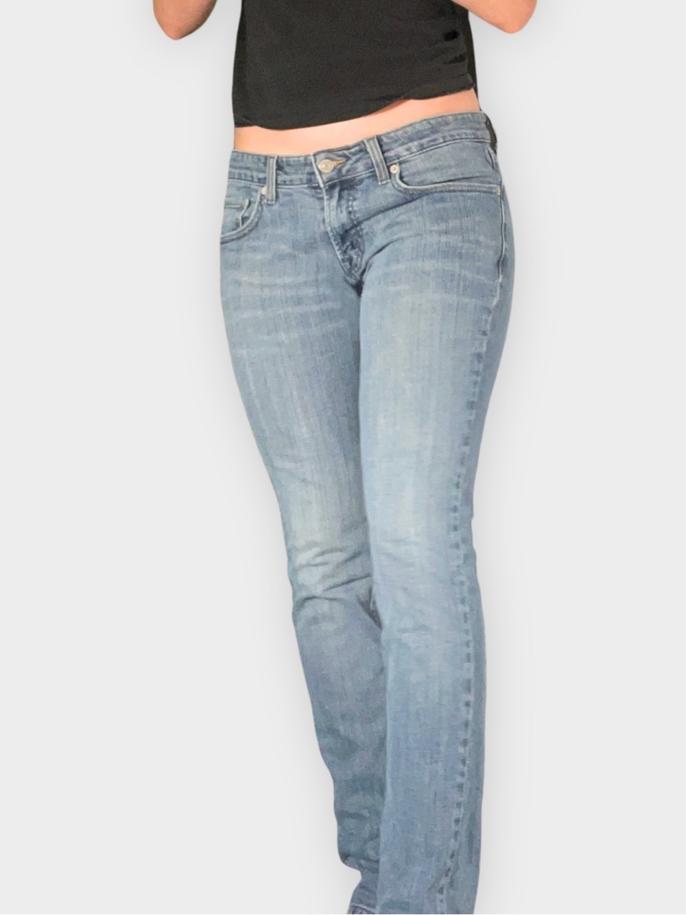 Levi’s 524 Too Superlow Bootcut Jeans Y2K Size 9M - Picture 3 of 6